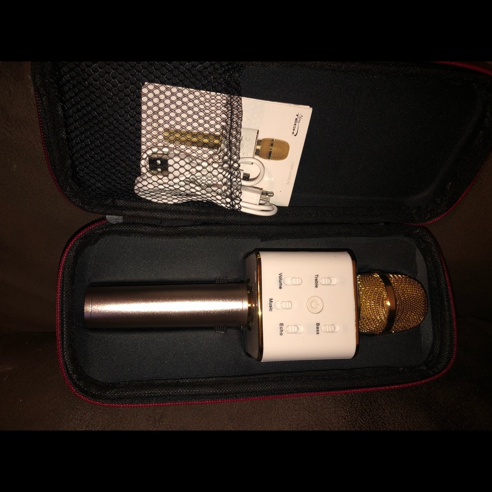 COPY - Recording microphone. New in the case